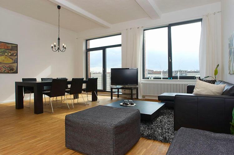 Spacious Studio Apartment Friedrichshain Berlin Ruang foto